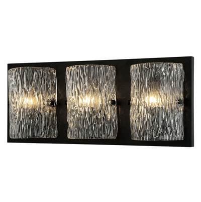 Varaluz Morgan 3-Lt Bath - Black by Varaluz
