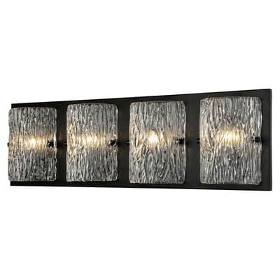 Varaluz Morgan 4-Lt Bath - Black by Varaluz