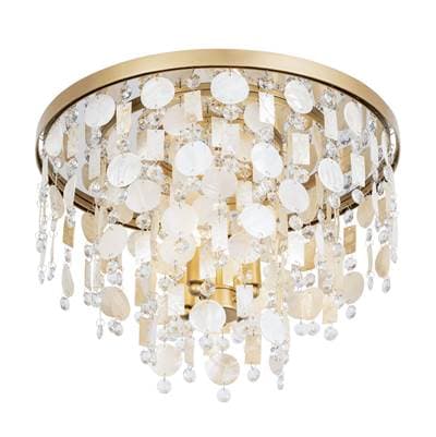Varaluz Kalani 4-Lt Semi-flush - French Gold