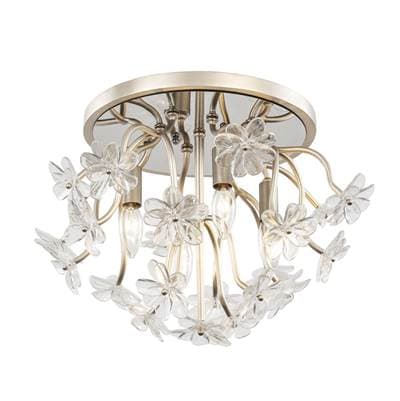 Varaluz Wildflower 4-Lt Semi-flush - Gold Dust/artifact - Gold Dust Artifact