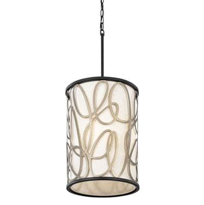 Varaluz Scribble 6-Lt Foyer - Matte Black/artifact - Matte Black Artifact by Varaluz