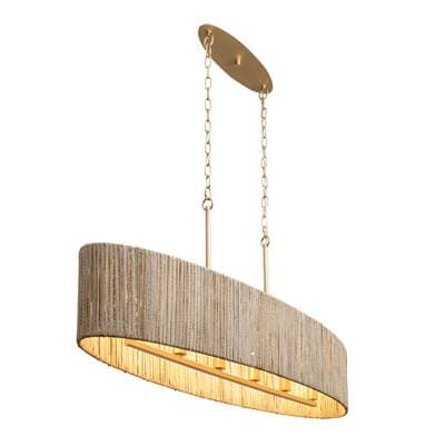 Varaluz Jacob's Ladder 6-Lt Linear Pendant - French Gold