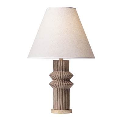 Varaluz Primea 1-Lt Ceramic Table Lamp - Apothecary Gold/glazed Taupe - Apothecary Gold Glazed Taupe