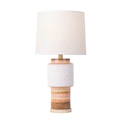 Varaluz Tilde 1-Lt Ceramic Table Lamp - Apothecary Gold/orange Quartz - Apothecary Gold Orange...