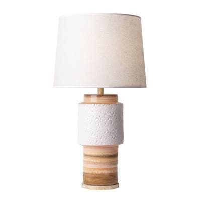 Varaluz Tilde 1-Lt Ceramic Table Lamp - Apothecary Gold/orange Quartz - Apothecary Gold Orange...