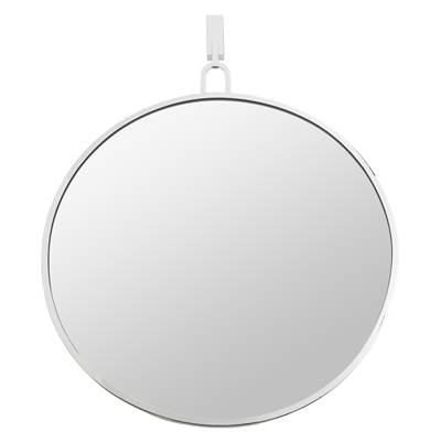 Stopwatch 30-in Round Accent Mirror - Polished Nickel by Varaluz