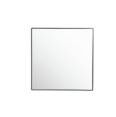 Varaluz Kye 30x30 Rounded Square Wall Mirror - Black by Varaluz