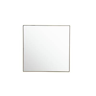 Varaluz Kye 30x30 Rounded Square Wall Mirror - Gold by Varaluz