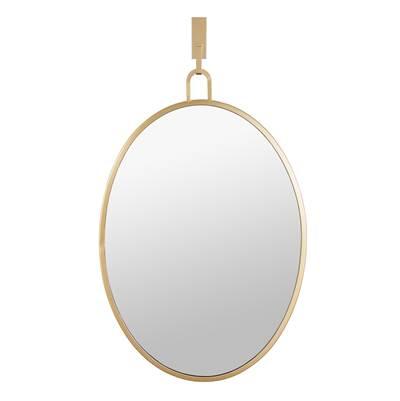 Stopwatch 22x30 Oval Powder Room Mirror - Gold by Varaluz