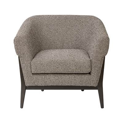 Varaluz Melrose Accent Chair - Dark Brown Oak/earth - Dark Brown Oak Earth