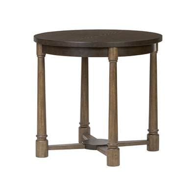 Varaluz Nob Hill Center Table - Aged Barrel/dark Brown Oak - Aged Barrel Dark Brown Oak by Varaluz