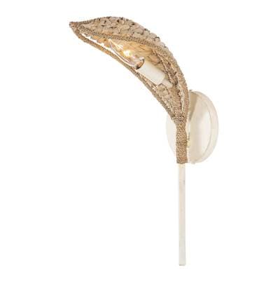 Varaluz Century Palm 1-Lt Sconce - Country White by Varaluz