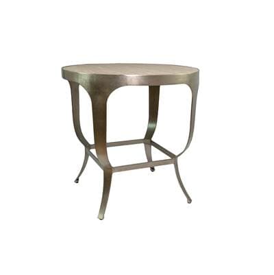 Varaluz Saint Regis Center Table - Moon Haze Silver Leaf by Varaluz