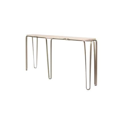 Varaluz Devereaux Console Table - Chablis Silver by Varaluz