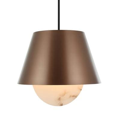 Varaluz Rock On 6-Lt Pendant - Brontourage/matte Black - Brontourage Matte Black by Varaluz