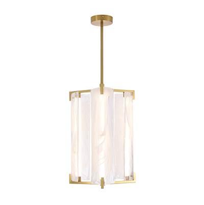 Mingle 3-Lt Pendant - Satin Brass by Varaluz
