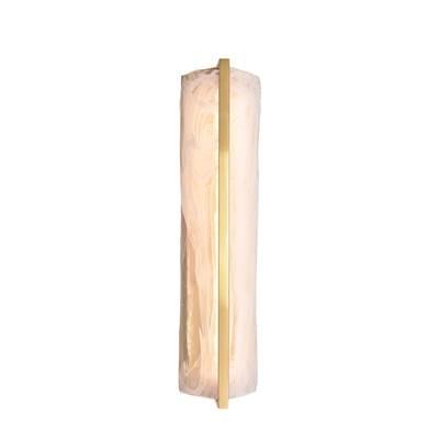 Mingle 1-Lt Tall Sconce - Satin Brass