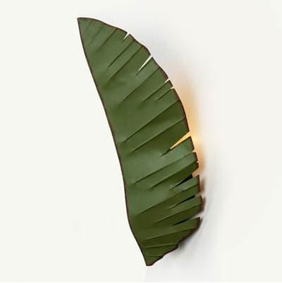 Varaluz Banana Leaf 3-Lt Tall Sconce by Varaluz