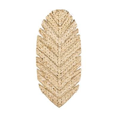 Varaluz Banana Leaf 3-Lt Sconce - French Gold/natural Seagrass - French Gold Natural Seagrass