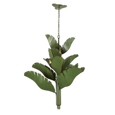 Varaluz Banana Leaf 12-Lt Chandelier