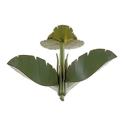 Varaluz Banana Leaf 3-Lt Semi-flush