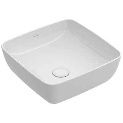 Villeroy and Boch Artis Surface-mounted Washbasin 16 1/8'' X 16 1/8'' (410 X 410 Mm) - White... by Villeroy And Boch