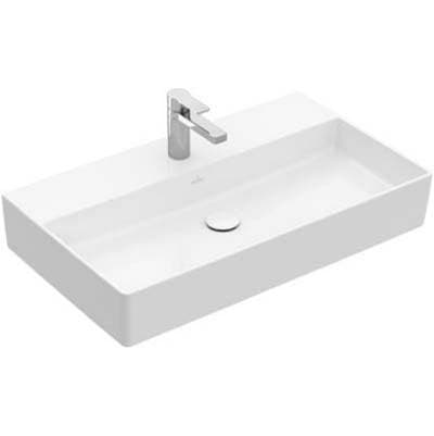 Villeroy and Boch Memento 2.0 Washbasin 31 1/2'' X 18 1/2'' (800 X 470 Mm) Ground 8'' Wide Spread