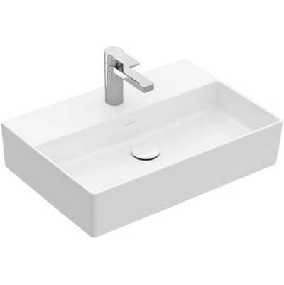 Villeroy and Boch Memento 2.0 Washbasin 19 5/8'' X 16 1/2'' (500 X 420 Mm) Ground 8'' Wide Spread by Villeroy And Boch