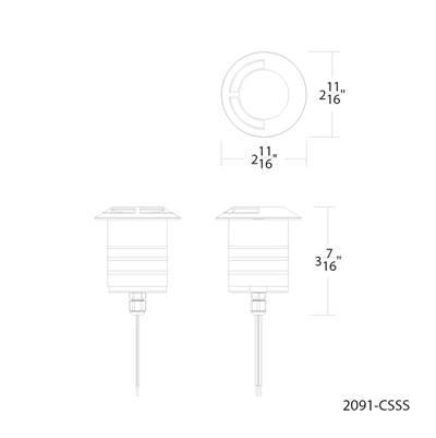 Smart Color Changing LED Landscape Indicator Light