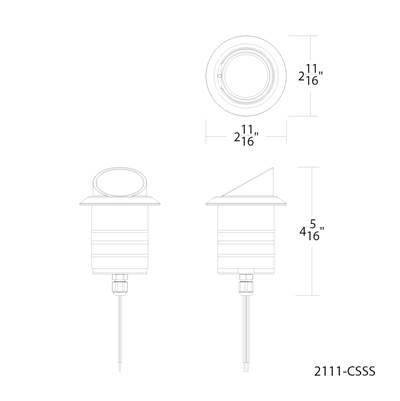 Smart Color Changing LED Landscape Indicator Light