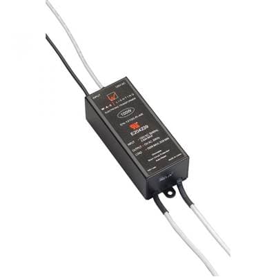 WAC Lighting Electronic Transformer 120V Input 12V Output - Black