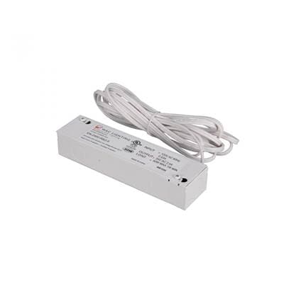 WAC Lighting Enclosed Electronic Transformer 120V Input 24V Output - Black