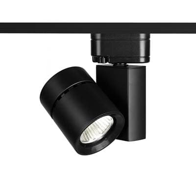 WAC Lighting Exterminator II - 1035 Track Head with Spot Beam 3000K 85 CRI for H Track - Black