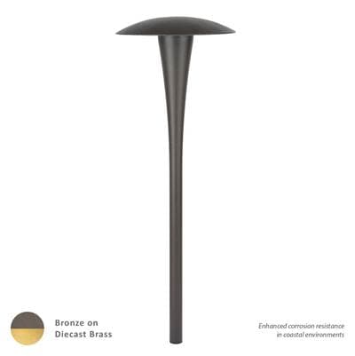 WAC Lighting LED 12V Area Light - Bronzed Brass