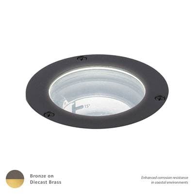 WAC Lighting LED 3'' 12V Inground Well Light - Bronzed Brass by WAC Lighting