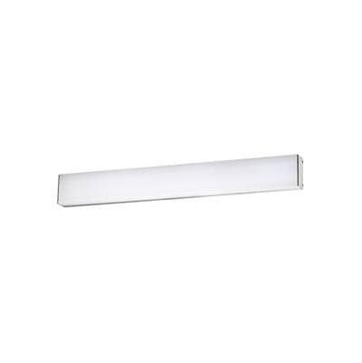 WAC Lighting Strip LED Bathroom Vanity and Wall Light - Brushed Aluminum by WAC Lighting