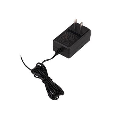 WAC Lighting Plug-in Power Supply with Open Splice 120-240V Input 24V Output 20 Watt - Black by WAC Lighting