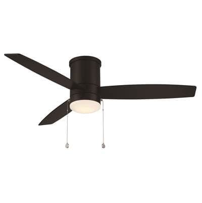 WAC Lighting Atlantis Flush - Matte Black by WAC Lighting