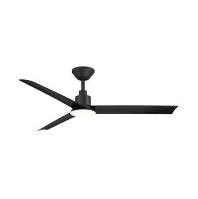 WAC Lighting Flair 56 Matte Black WITH Luminaire