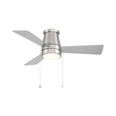 WAC Lighting Hug Flush Brushed Nickel with Luminaire
