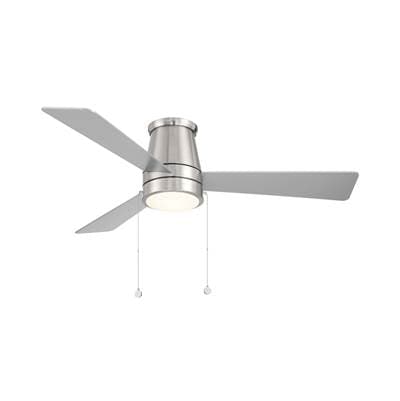 WAC Lighting Hug Flush Brushed Nickel with Luminaire by WAC Lighting