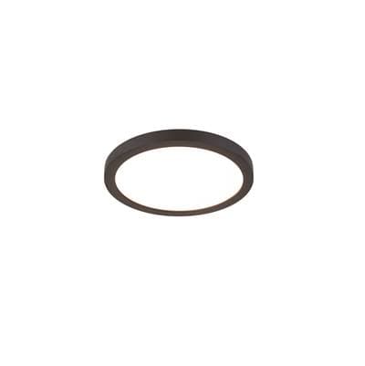 WAC Lighting 7'' Round 90 CRI 3500K BK - Black