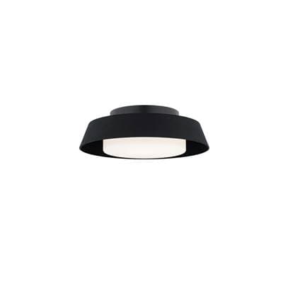 WAC Lighting Chapeau Flush Mount Light - Black by WAC Lighting