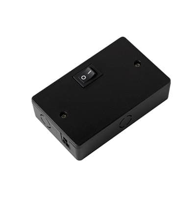 WAC Lighting 120V Undercabinet Puck Light Hardwire Box - Black