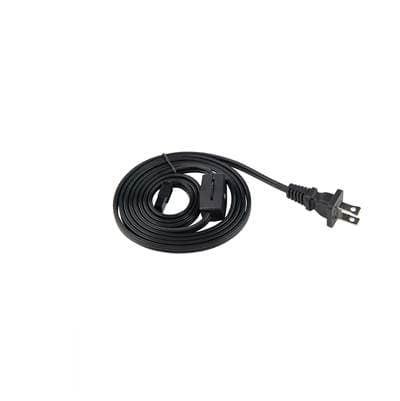 WAC Lighting 120V Undercabinet Puck Light Power Cord - Black by WAC Lighting