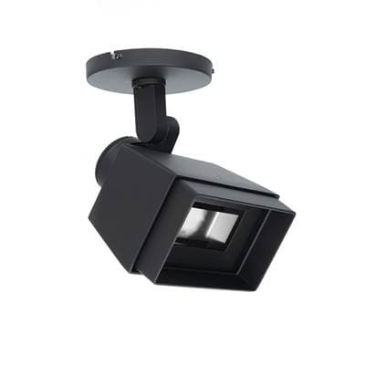 WAC Lighting Led5028 Adjustable Wall Wash Monopoint Luminaire - Black