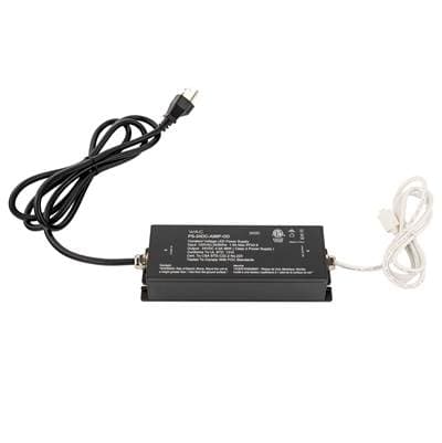 WAC Lighting Invisiled Outdoor Portable Power Supply - 96W, 120-277VAC/24VDC - Black
