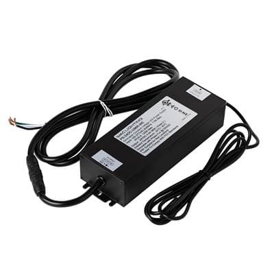 WAC Lighting 96W 120-277VAC Input 24VDC Outdoor Remote Power Supply IP67 - Black by WAC Lighting