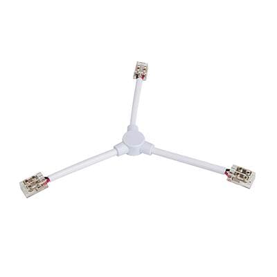 WAC Lighting 24VDC Basics Flex Y Connector - Black by WAC Lighting