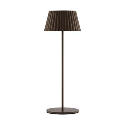 WAC Lighting Pleat 251115 Indoor/outdoor 3CCT Table Lamp - Black by WAC Lighting
